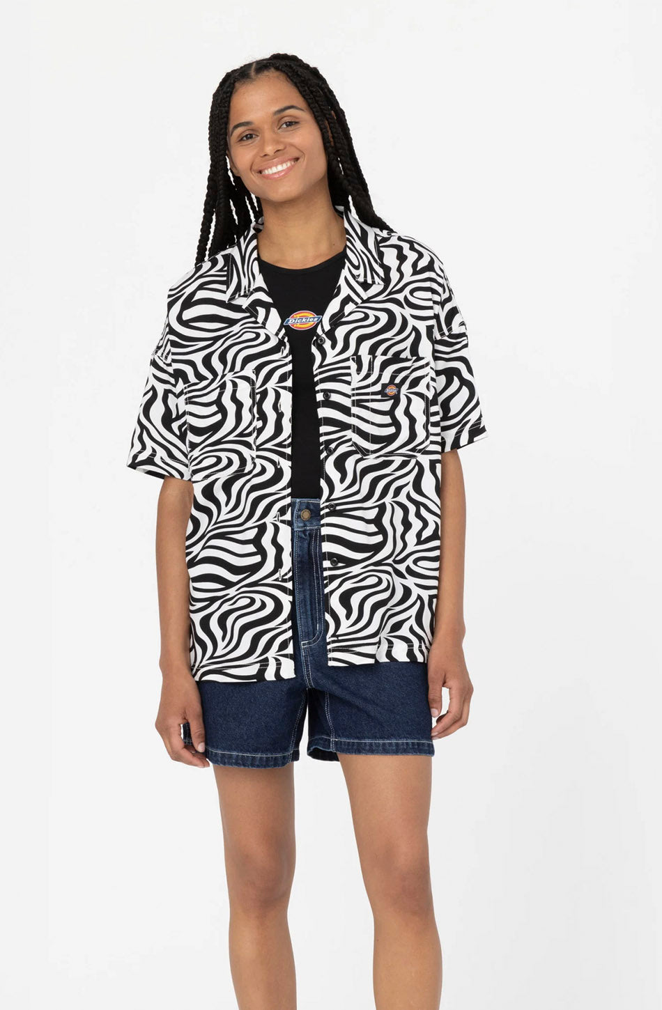 Dickies Leesburg Cloud Zebra Shirt