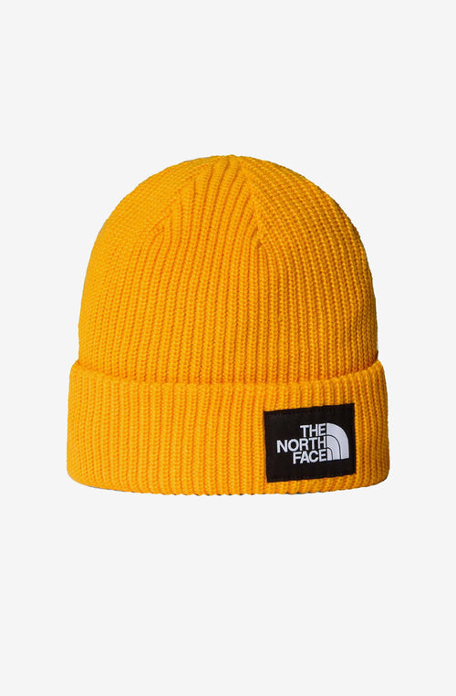 Mütze The North Face Logo Box Cuffed Yellow
