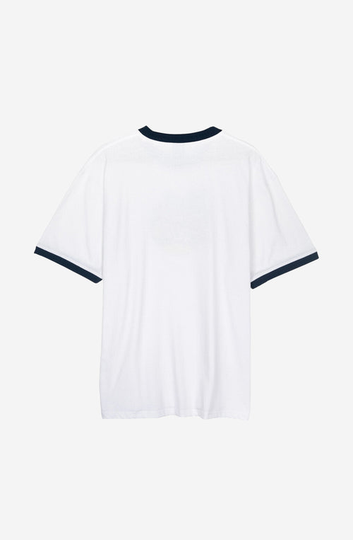T-shirt Santa Cruz Aloha Dot Front Ringer White 