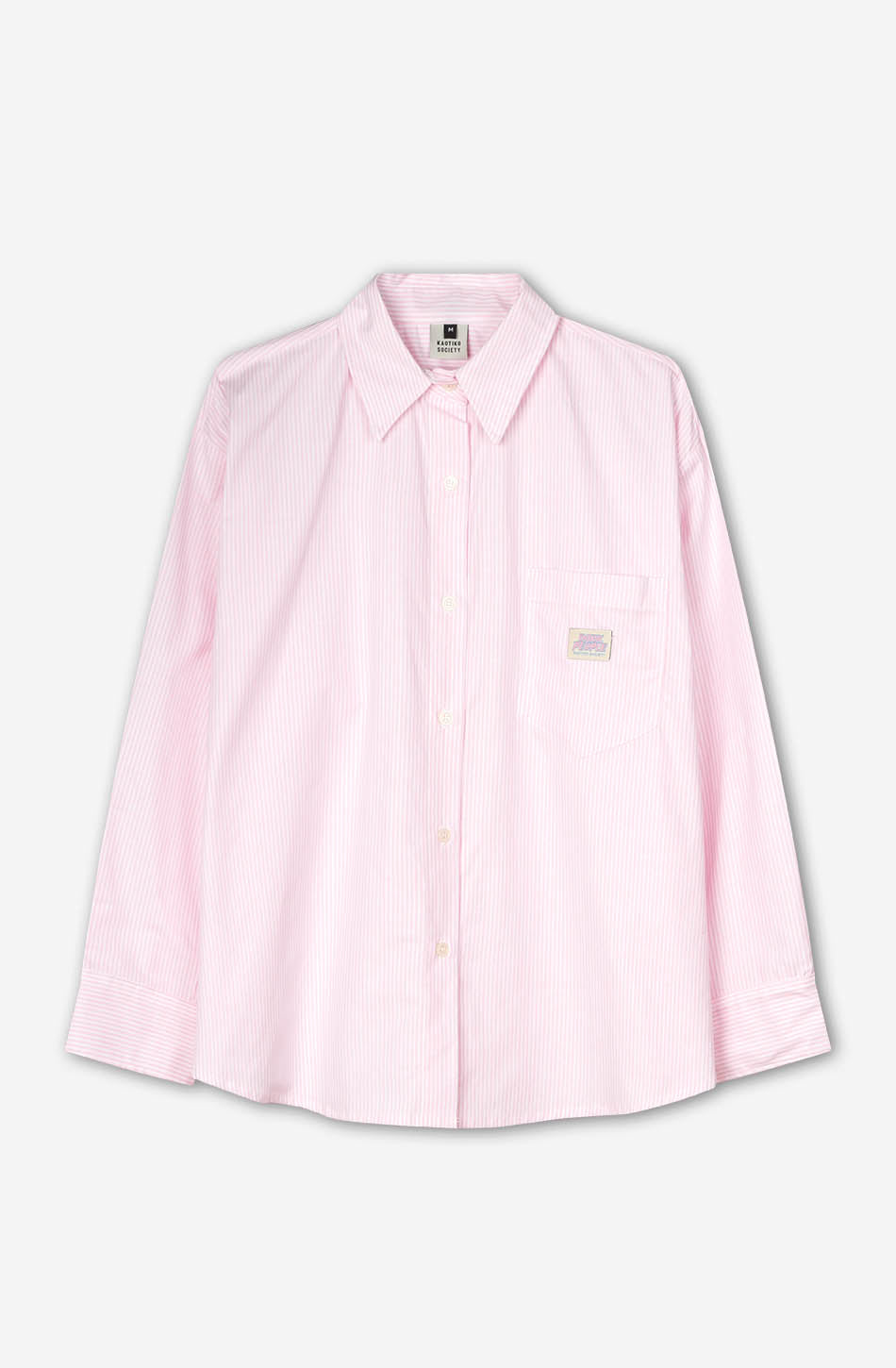 Camisa Stripes Dark People Pink/ White