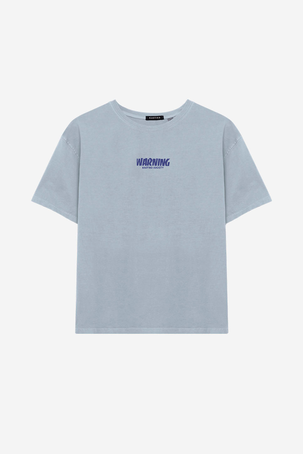 Washed Warning Steel T-shirt