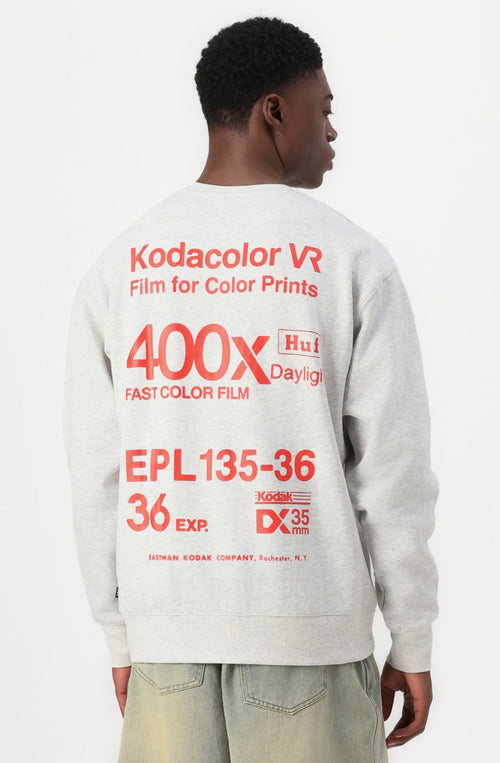 Sweat-shirt HUF Golden Hour Ash Grey 