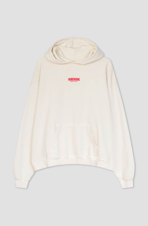 Sudadera Washed Warning Bone