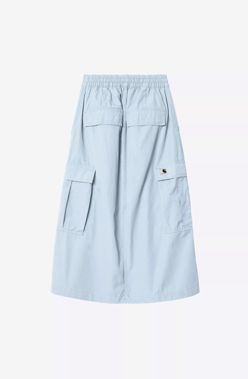Carhartt WIP Jet Air Sky Rinsed Cargo Skirt
