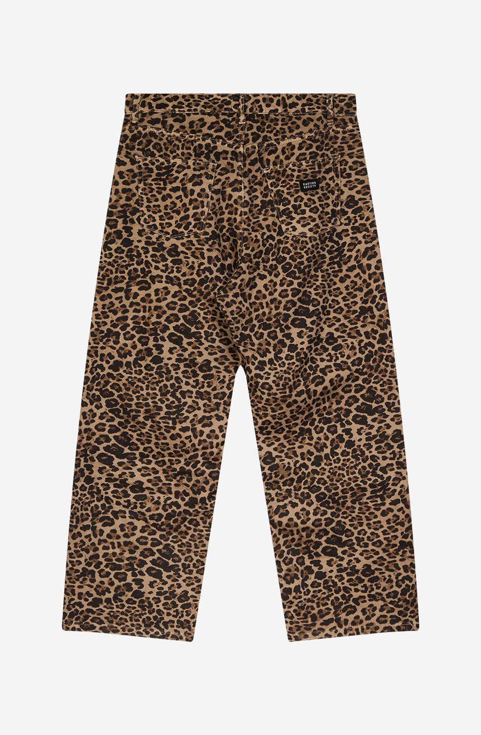 Loose Leopard Brown Trousers
