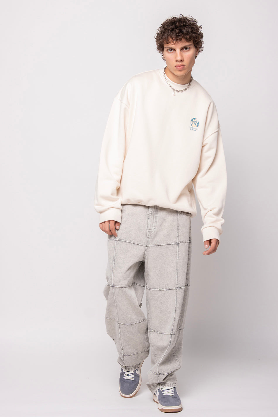 Sudadera Gas Station Organic Cotton Ivory