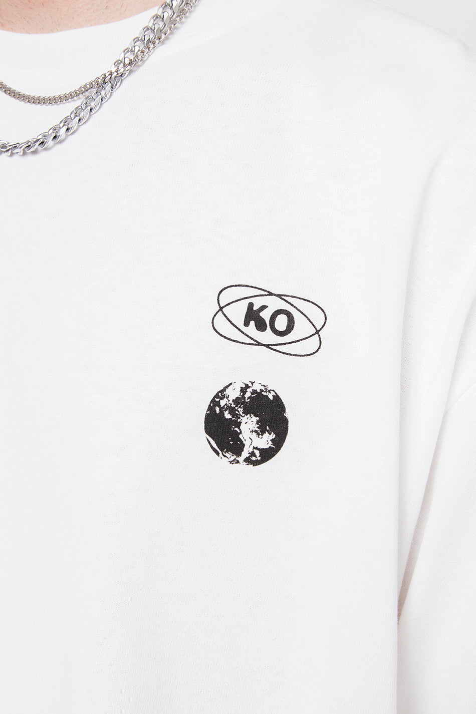 Camiseta Blow It Up Organic Cotton White