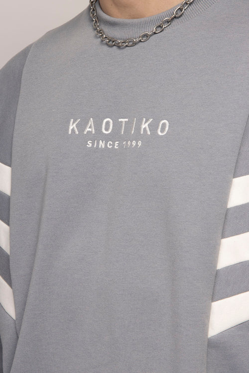 Sudadera Chad Palid Blue / Ivory