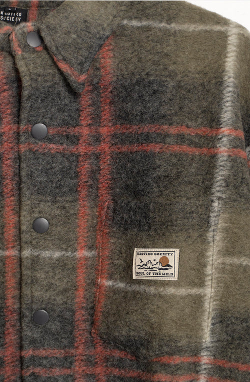 Muir Tartan Army Overshirt