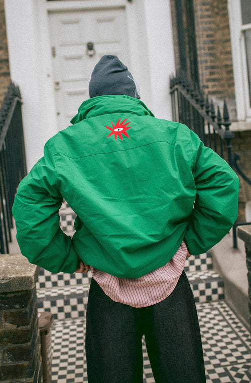 Tricky Love Green Kangaroo Jacket