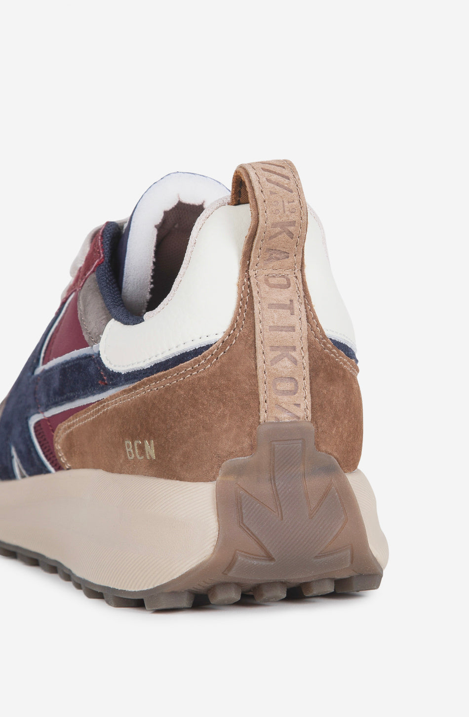 Kaotiko Vancouver Burgundy Sneakers