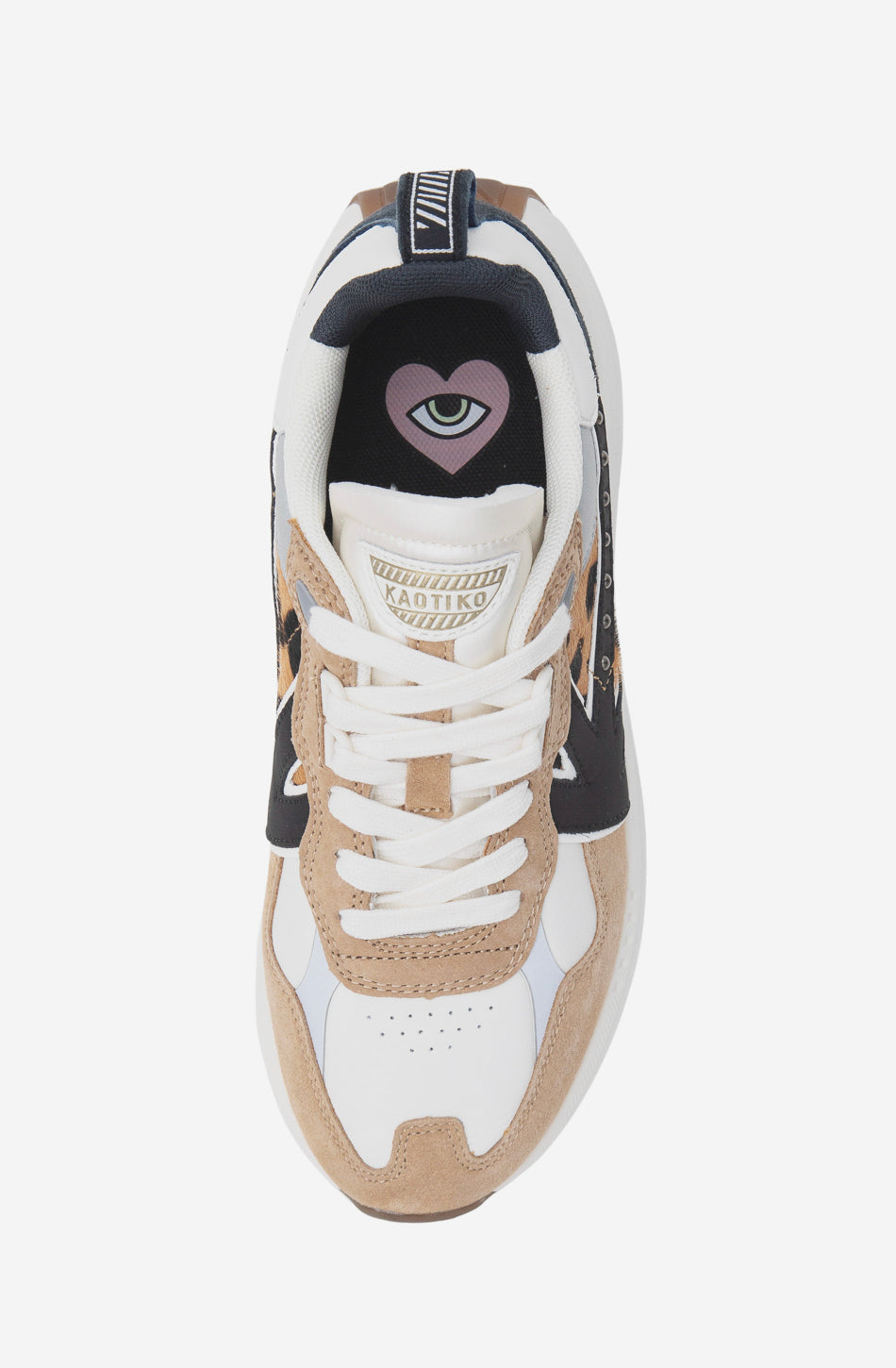 Kaotiko Detroit Glam Leopard Sneakers