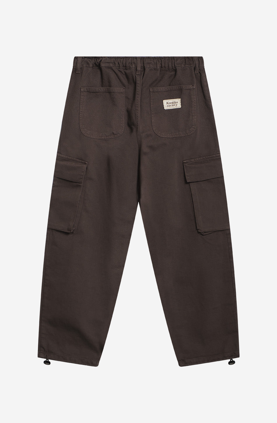Indie Records Brown Cargo Pants
