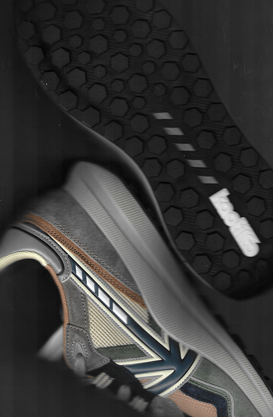 Kaotiko Vancouver Tech Brown Sneakers