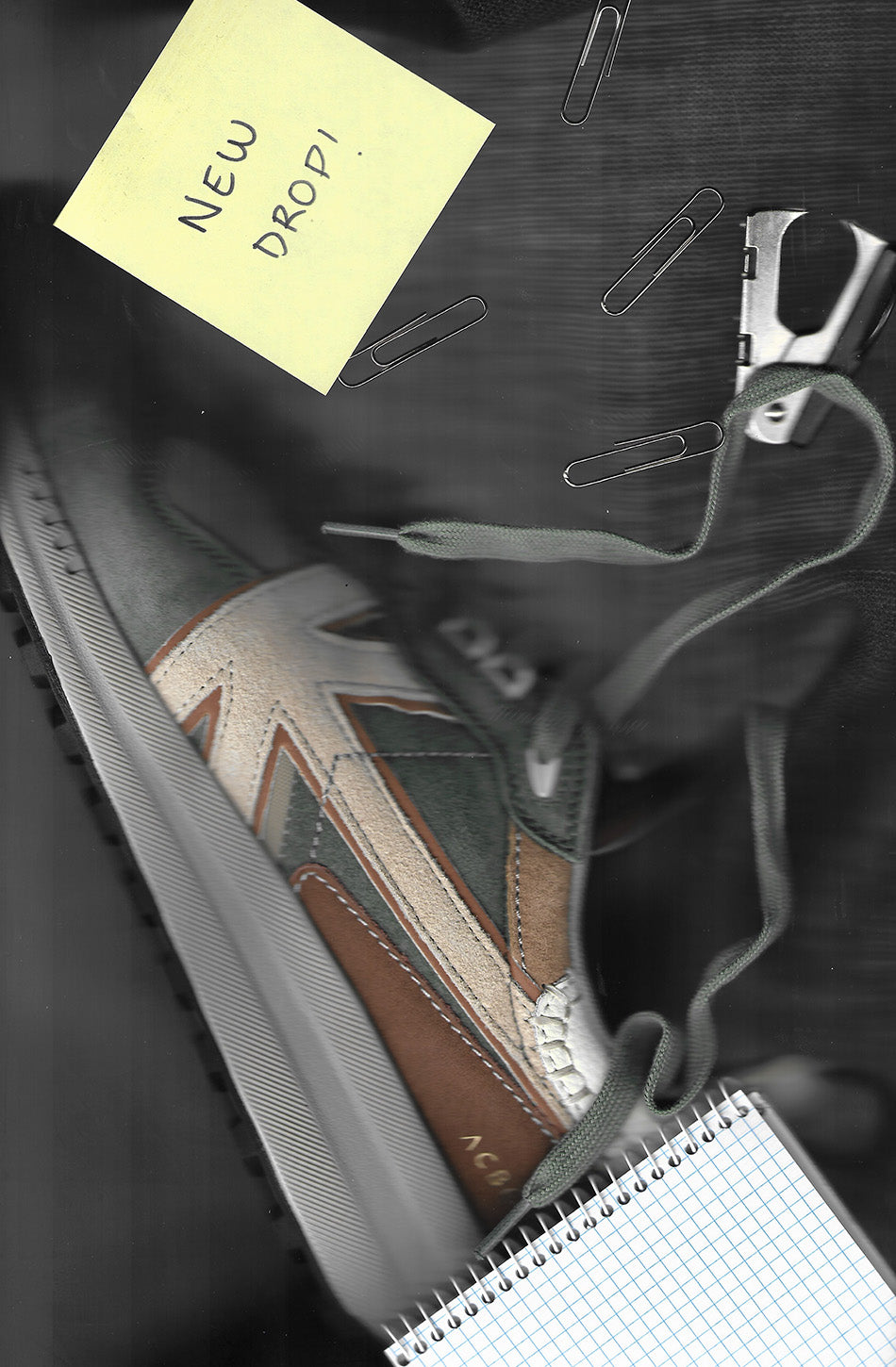 Kaotiko Artisan Velvet Green Sneakers