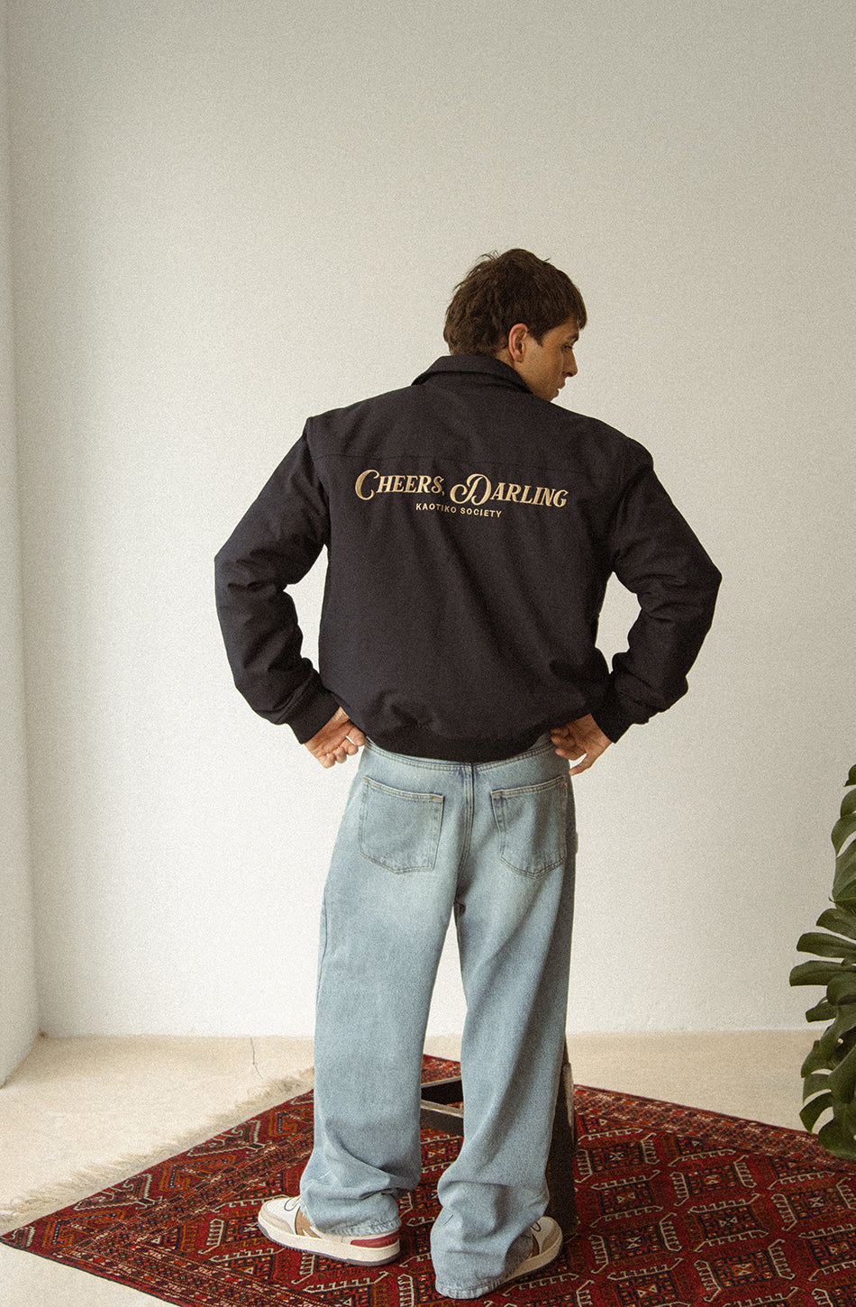 Cheers Darling Navy Jacket