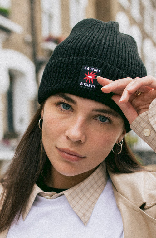 Gorro Tricky Love Star Black