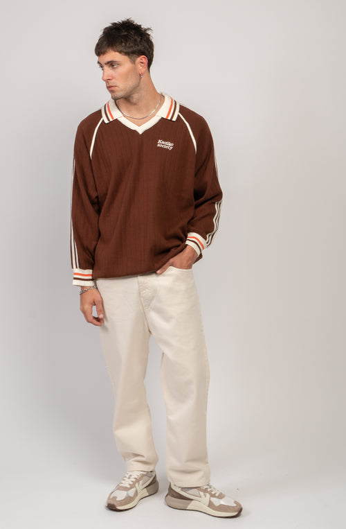 Polo Retro Sport Society Brown