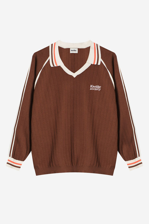 Polo Retro Sport Society Brown
