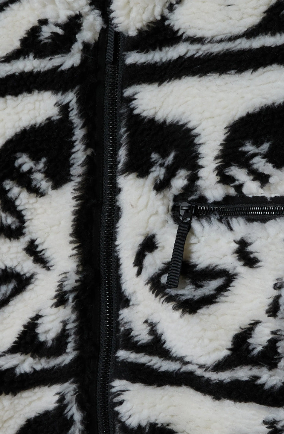 Obey Repeated Icon Sherpa Jacket