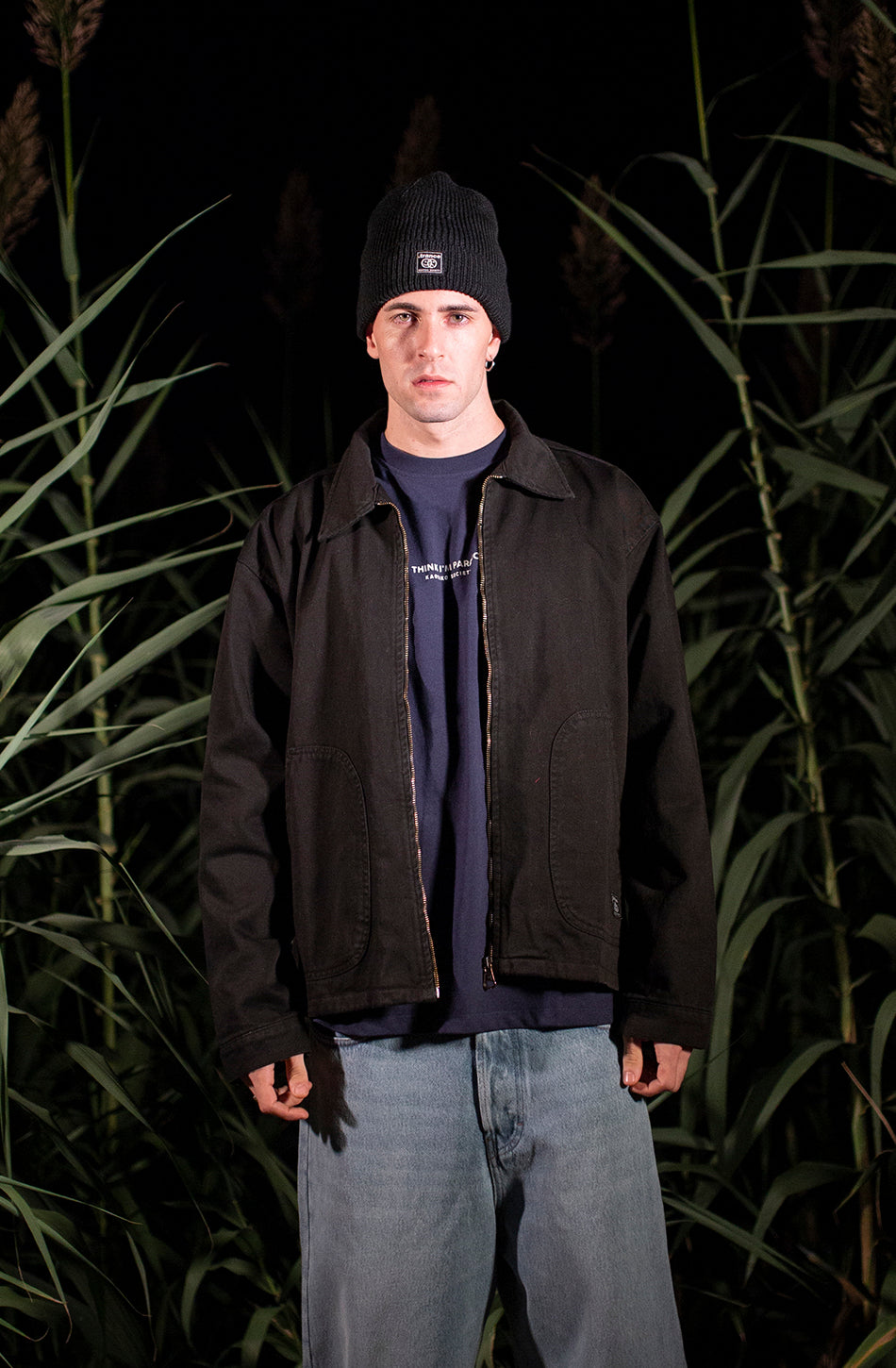 Trance Eyes Black Jacket