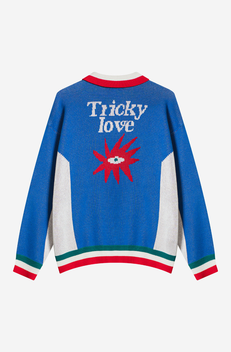 Polo oversize Jersey Tricky Love Royal
