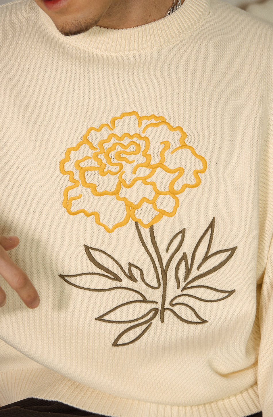 Jersey Camelia Ivory
