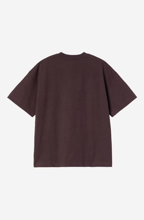 Carhartt WIP – Palisander-T-Shirt mit Tasche