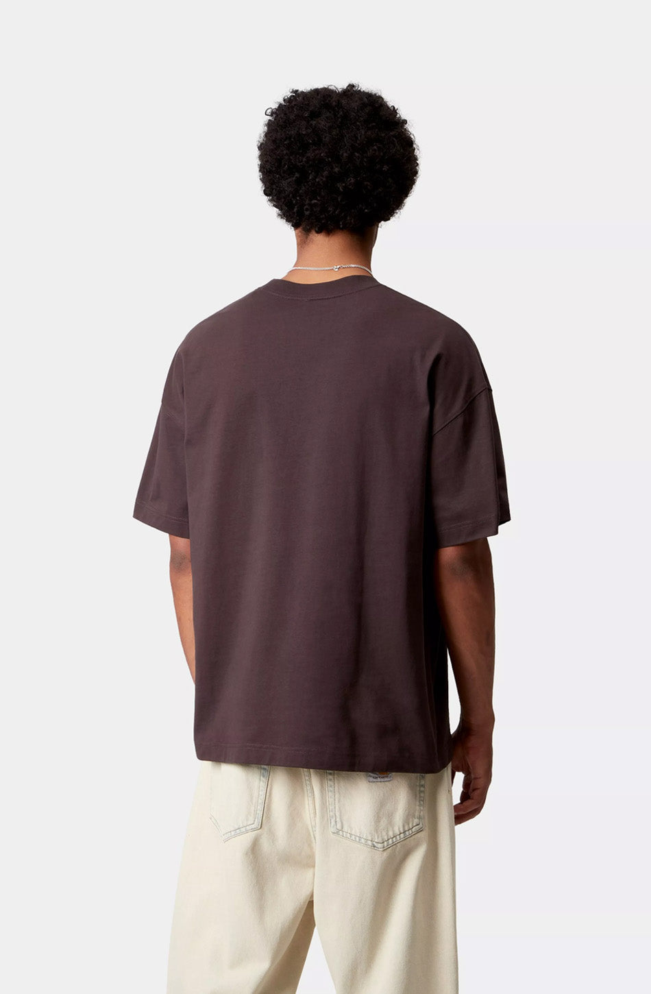 Carhartt WIP – Palisander-T-Shirt mit Tasche