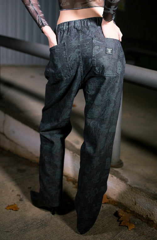 Belt Trance Black Pants