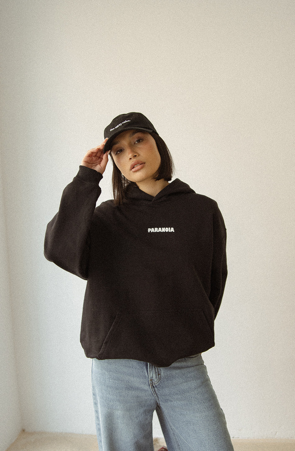 Paranoia Black Sweatshirt