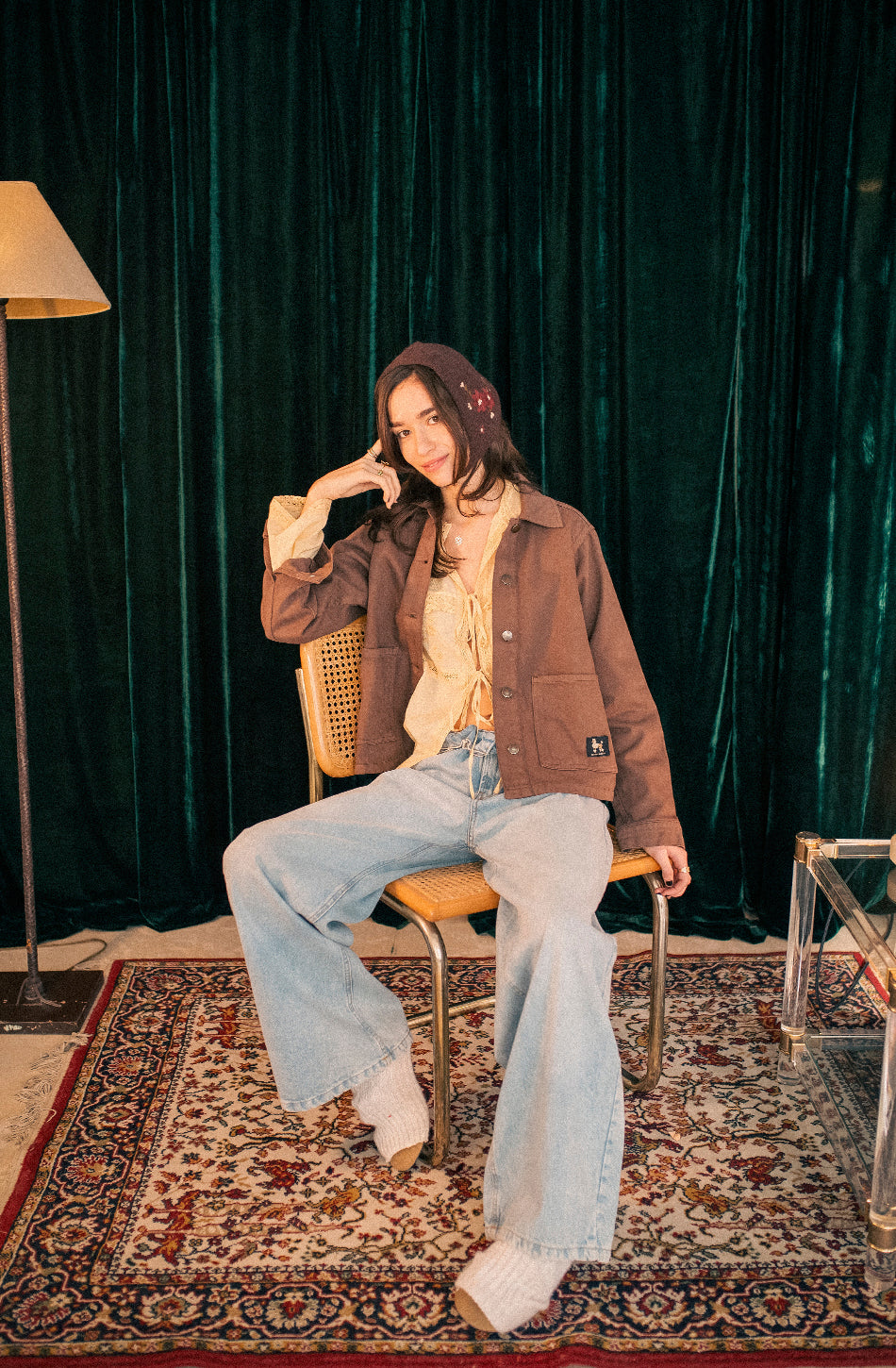 Nature Poodle Brown Jacket