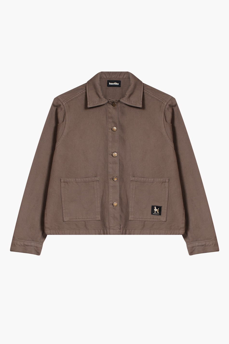 Nature Poodle Brown Jacket - Kaotiko