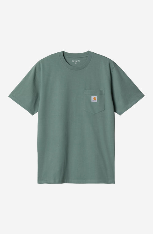 Carhartt WIP – T-Shirt „Pocket Silver Pine“