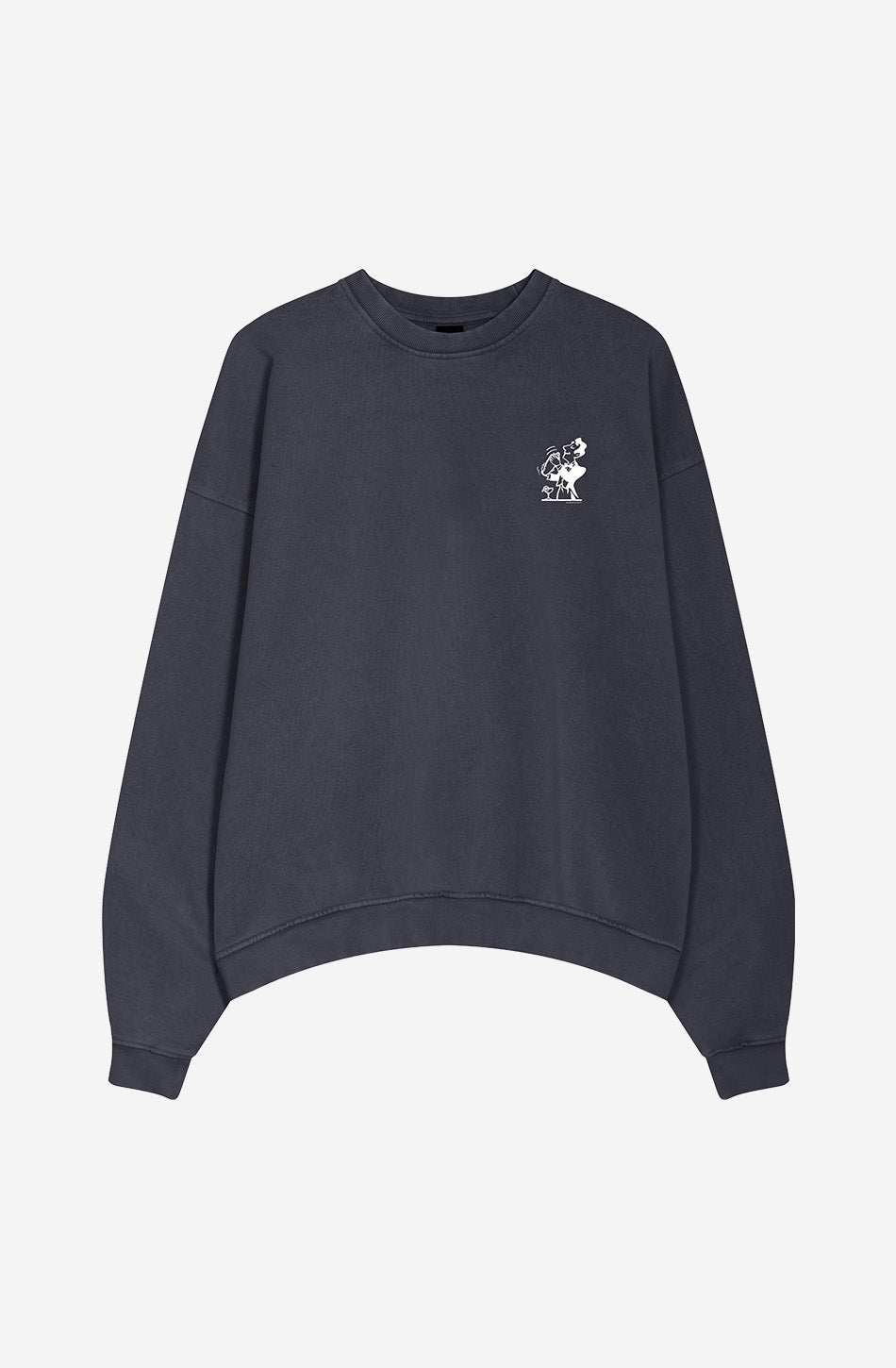 Washed Cocktail Man Navy Sweatshirt