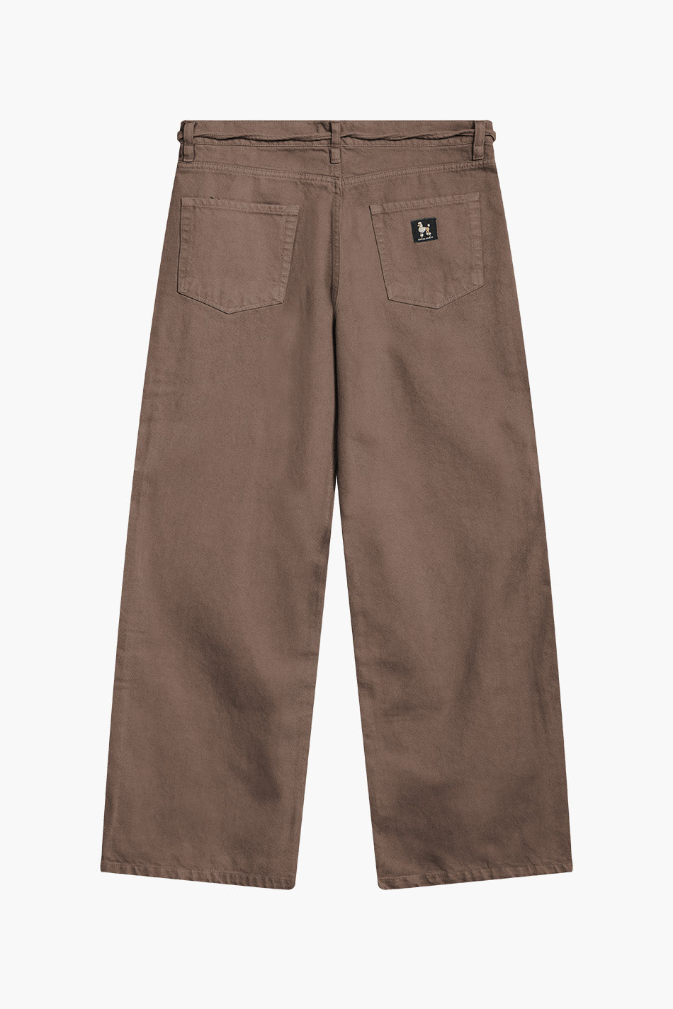 Baggy Pudel Braune Hose