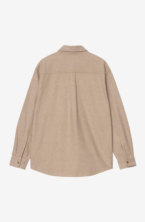 Chemise Carhartt WIP Edgar Peanut/Wax 