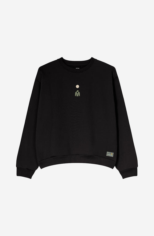 Sweat-shirt Western Elements multicolore noir 