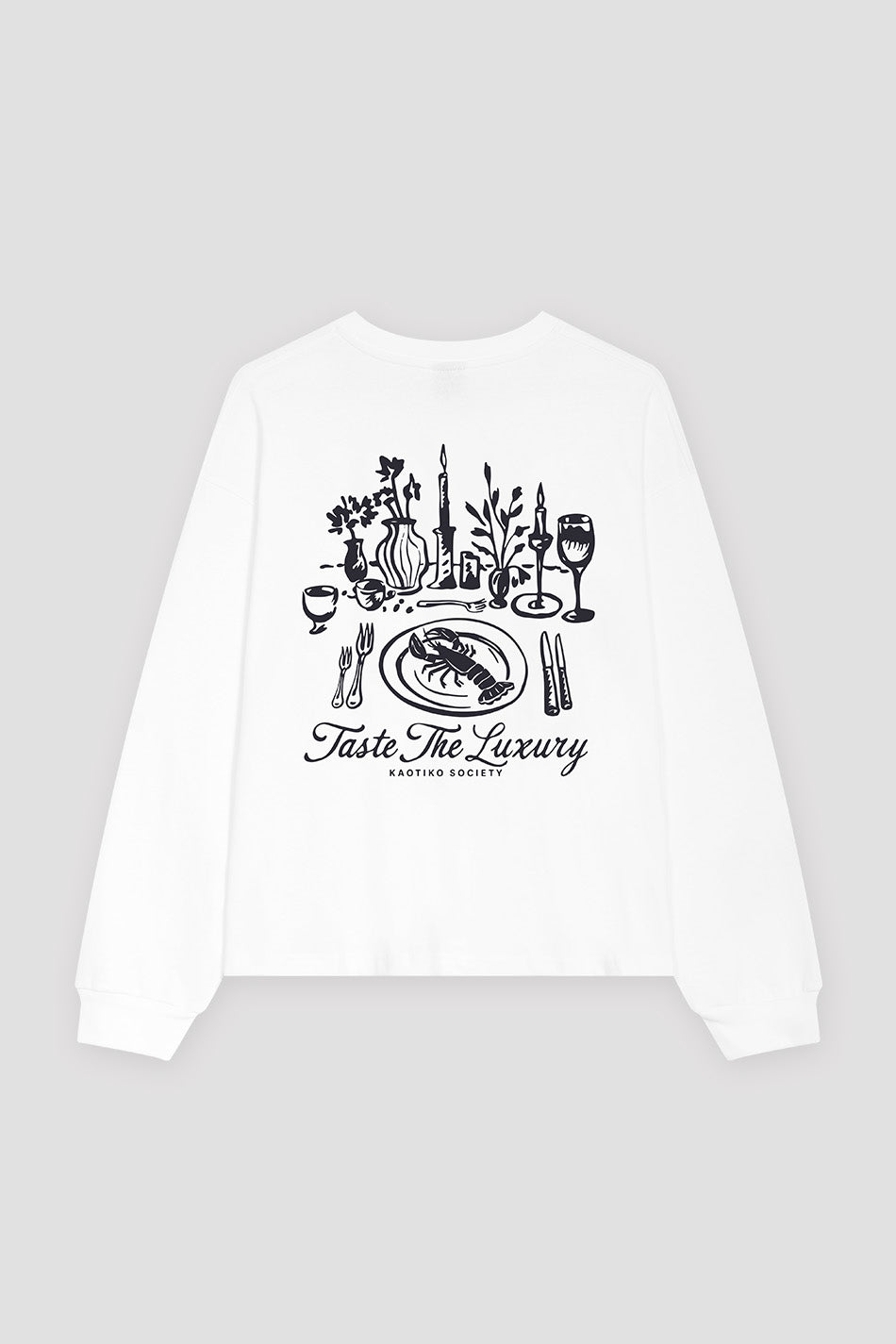 Taste The Luxury White T-shirt