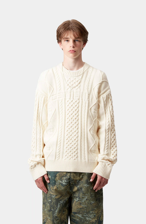 Carhartt WIP – Shawn – Pullover in Natur