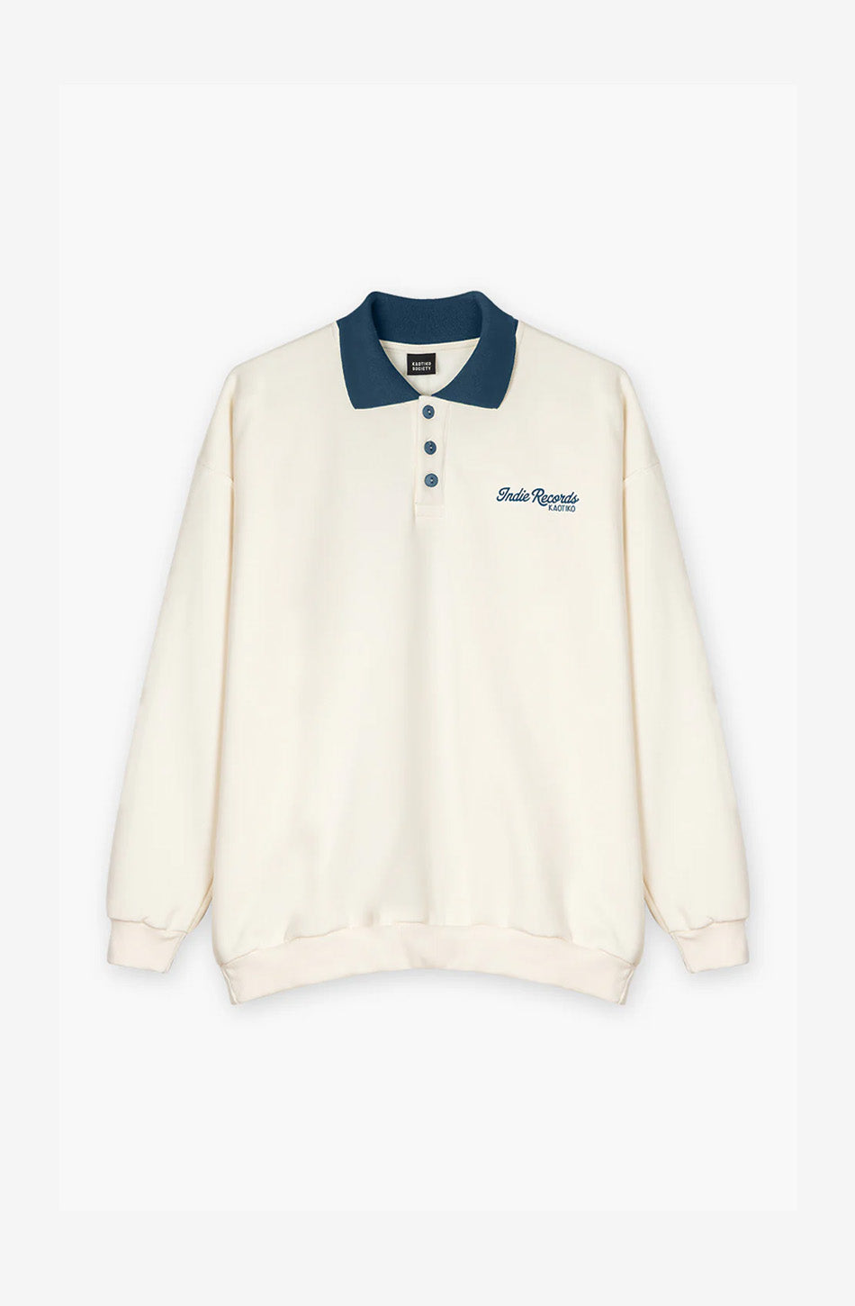 Nutton Indie Couple Ivory/Navy Sweatshirt