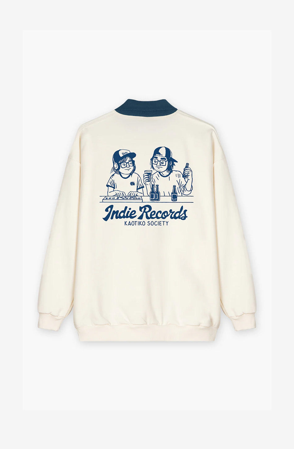 Nutton Indie Couple Ivory/Navy Sweatshirt