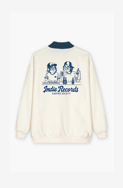 Nutton Indie Couple Ivory/Navy Sweatshirt