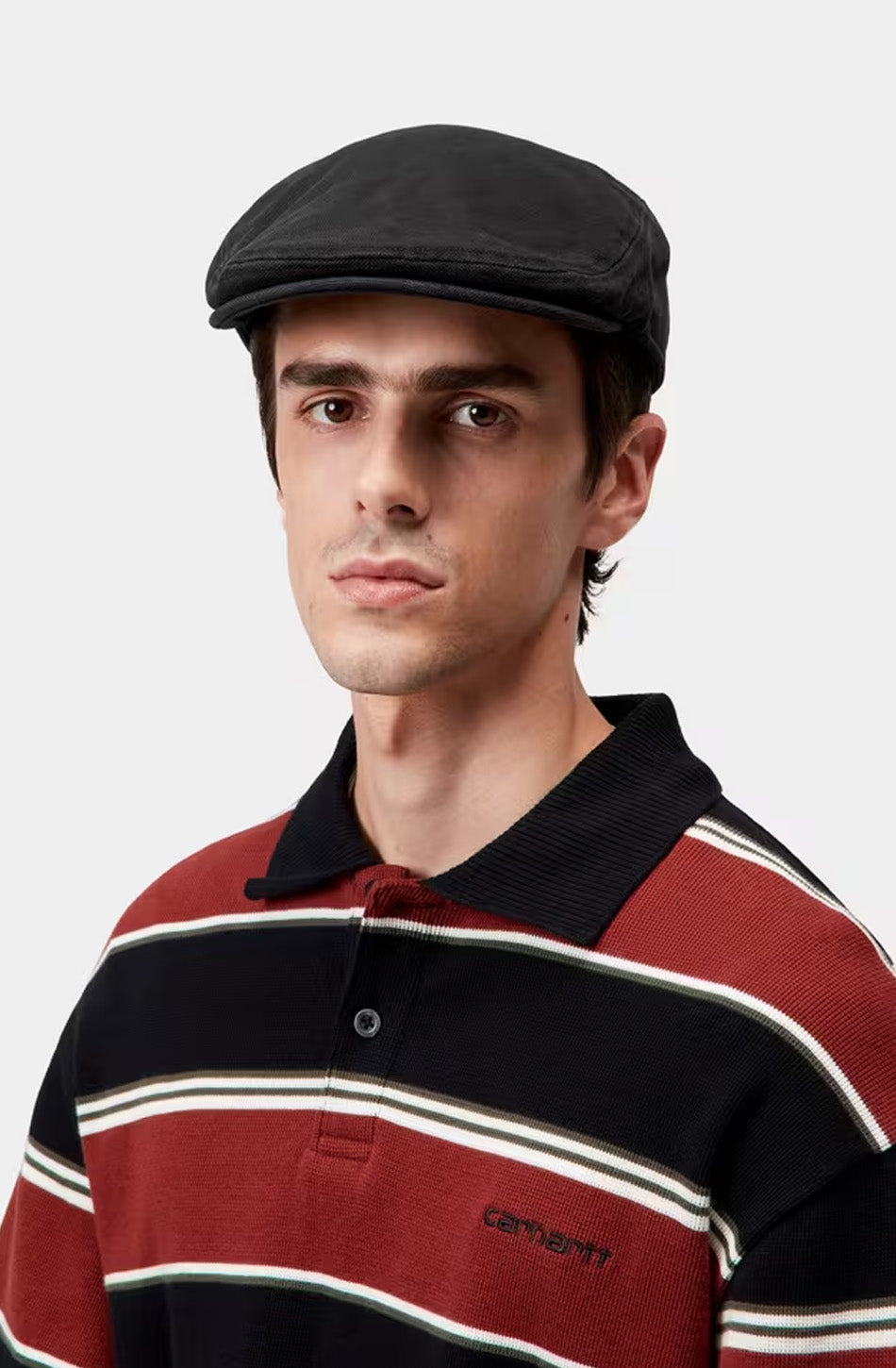 Carhartt WIP Webster Black Stone Washed Beret