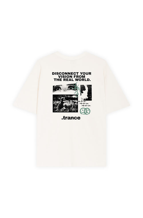 Disconnected Your Vision Organic Cotton Ivory T-shirt