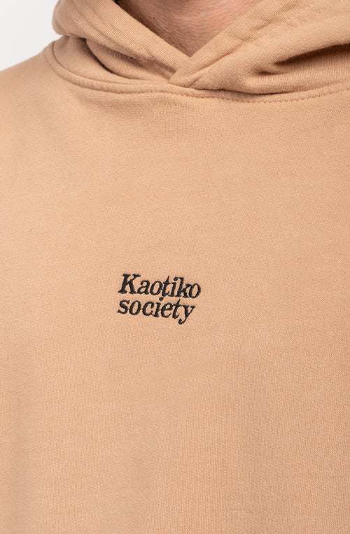 Sudadera Washed Cesare Sand