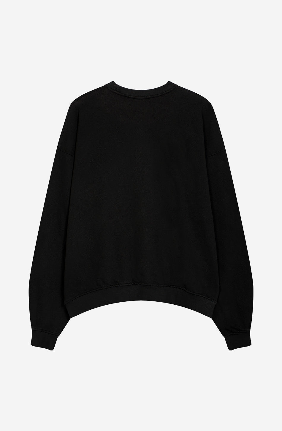 Washed Dachshund Black Sweatshirt