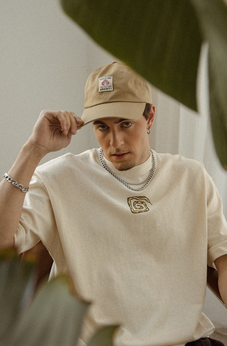Frontier Organic Cotton Ivory T-shirt