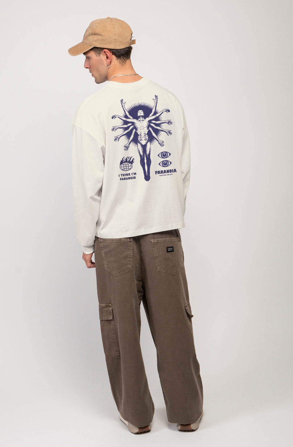 Cosmos Stone Langarm-T-Shirt