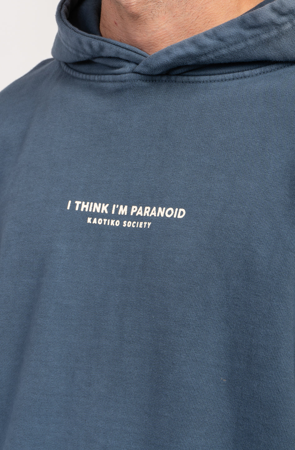 Washed I'm Paranoid Blue Sweatshirt